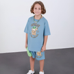Space Bros Boys Shorts Set