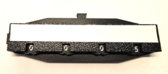 Counter with erasable label