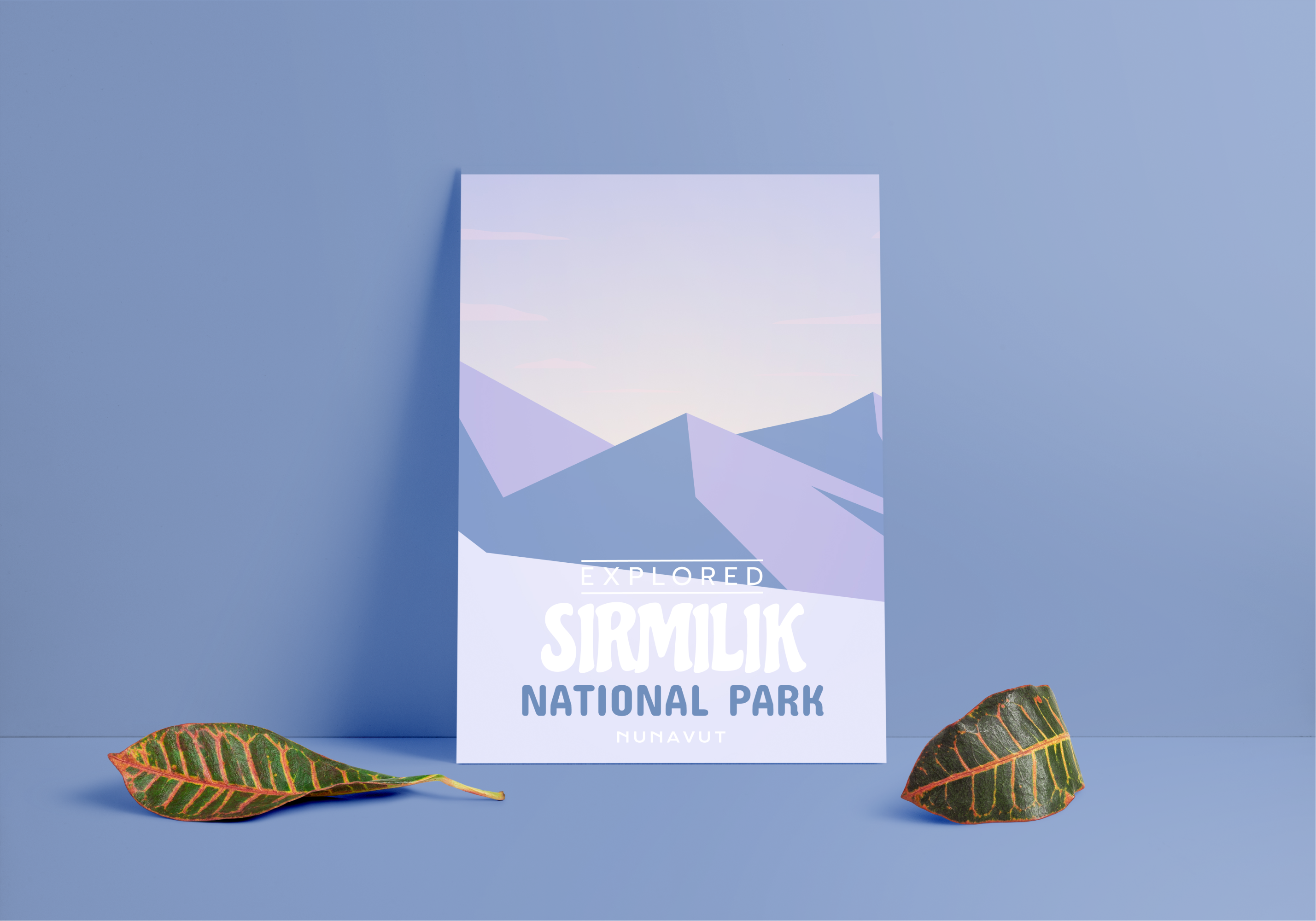 Sirmilik National Park 'Explored' Poster, Canada Parks