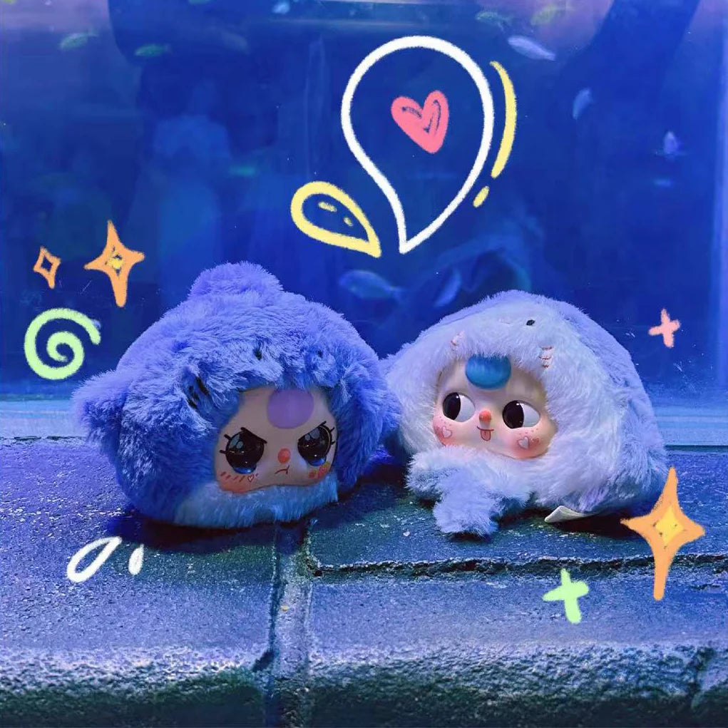 Baby Three Romantic Ocean Series Plush Dolls, Blind Box