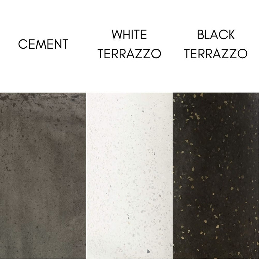 Ricardo Concrete Terrazzo Mid-Century End Table
