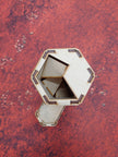 Dice Tower- MDF- The Hex Tower (blank)