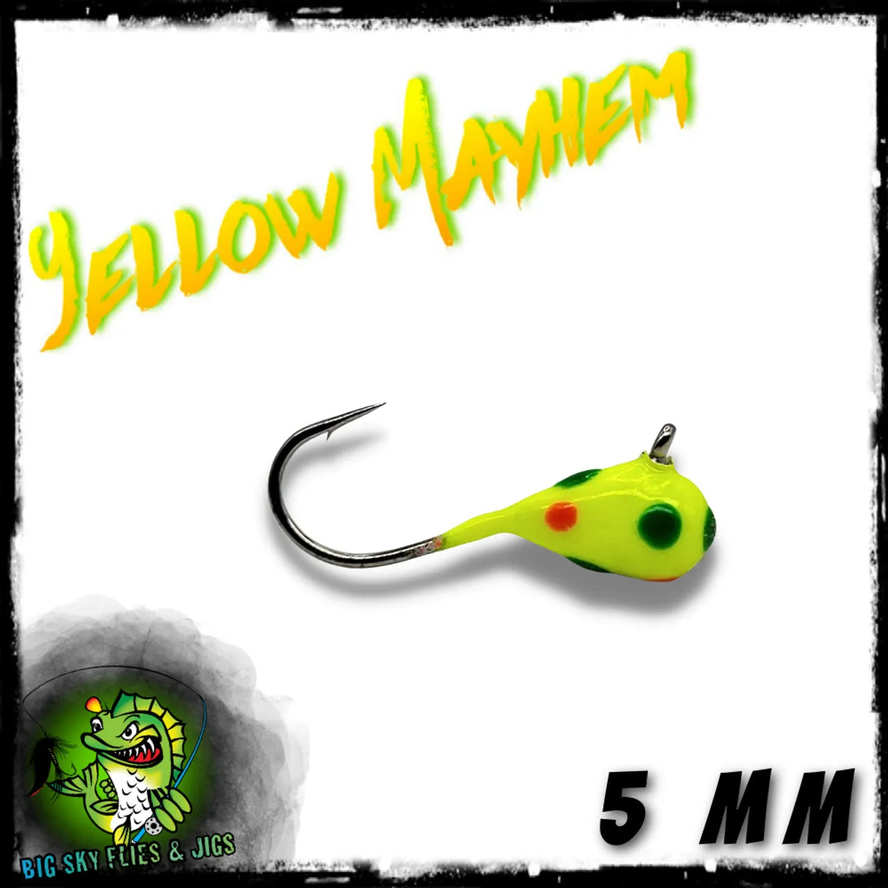 🍁Big Sky 5mm (1/16oz) Tungsten Jigs 2pk
