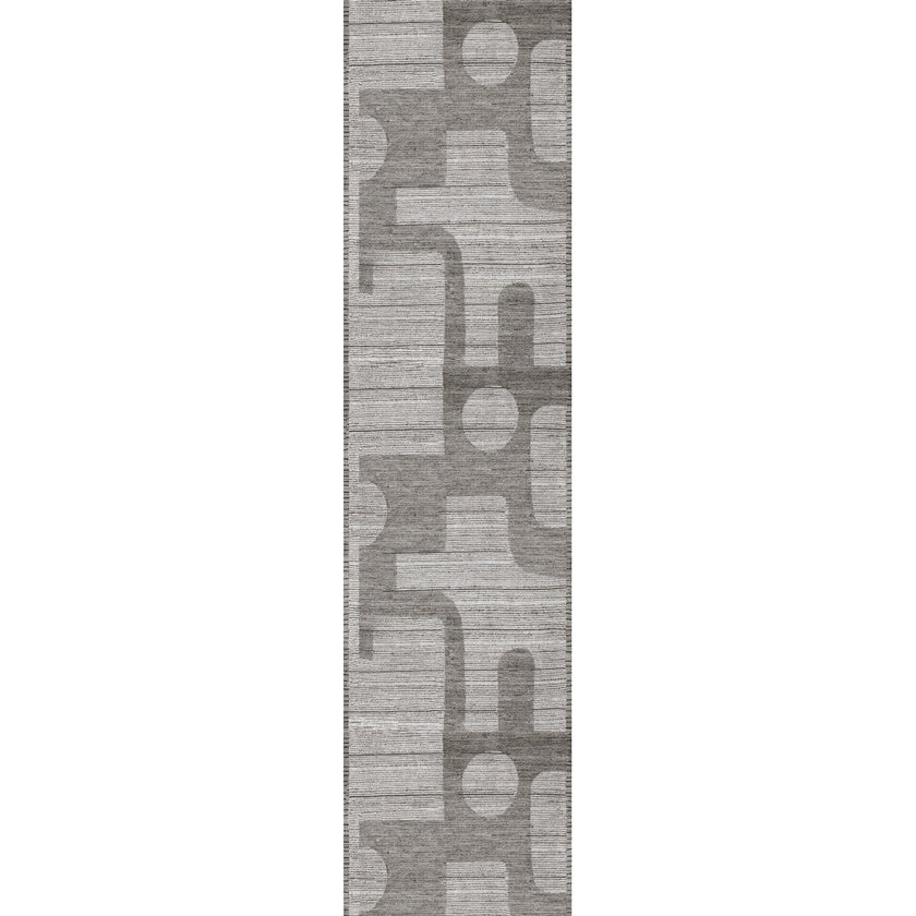 Puzzo Grey Silver Rug