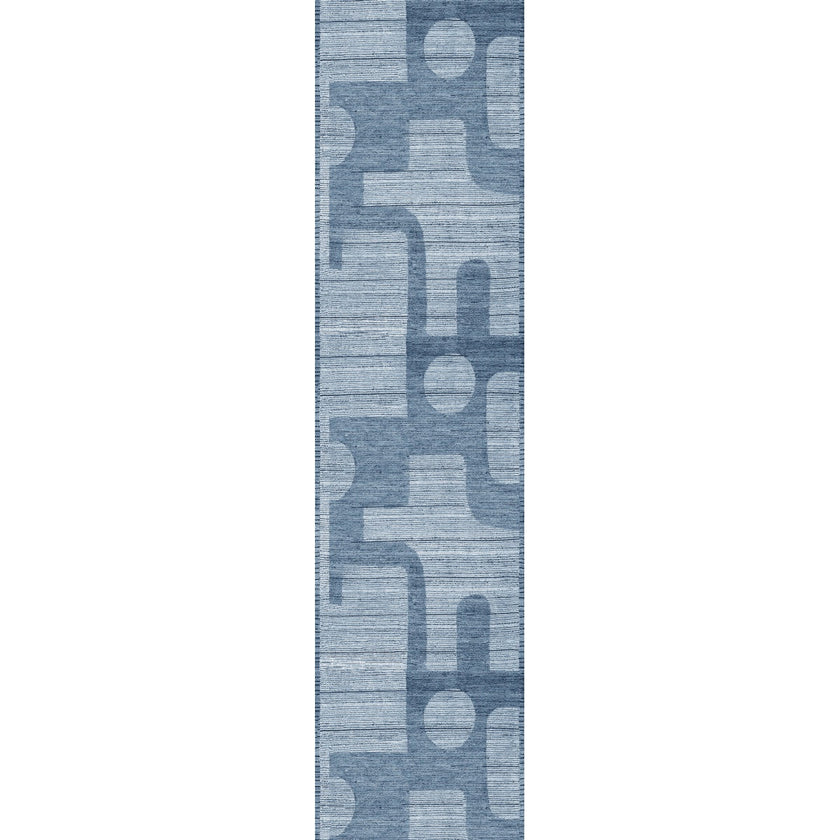 Puzzo Blue Rug