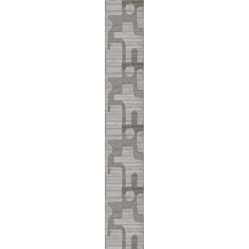 Puzzo Grey Silver Rug