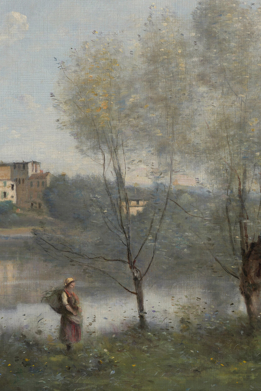 DOUCEUR DU RIVAGE, CADRE VINTAGE ARGENT