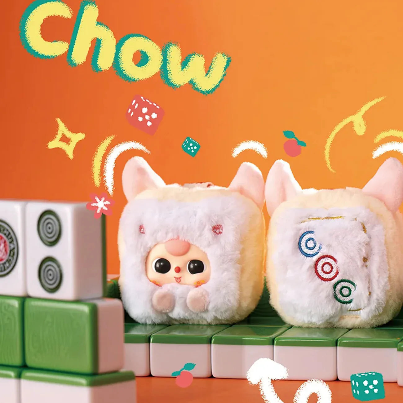 [pre order] Baby Three Little Mahjong Plush Series Blind Box