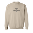 Crewneck Side Eye brodé