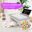 TeckWrap Inkjet Printable Sticker Vinyl - Matte or Gloss (15 PCS)