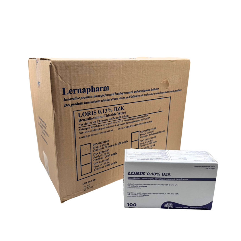 Loris BZK Antiseptic Wipe