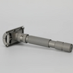 Rockwell T2 Adjustable Twist-To-Open Stainless Steel DE Safety Razor - Matte Silver