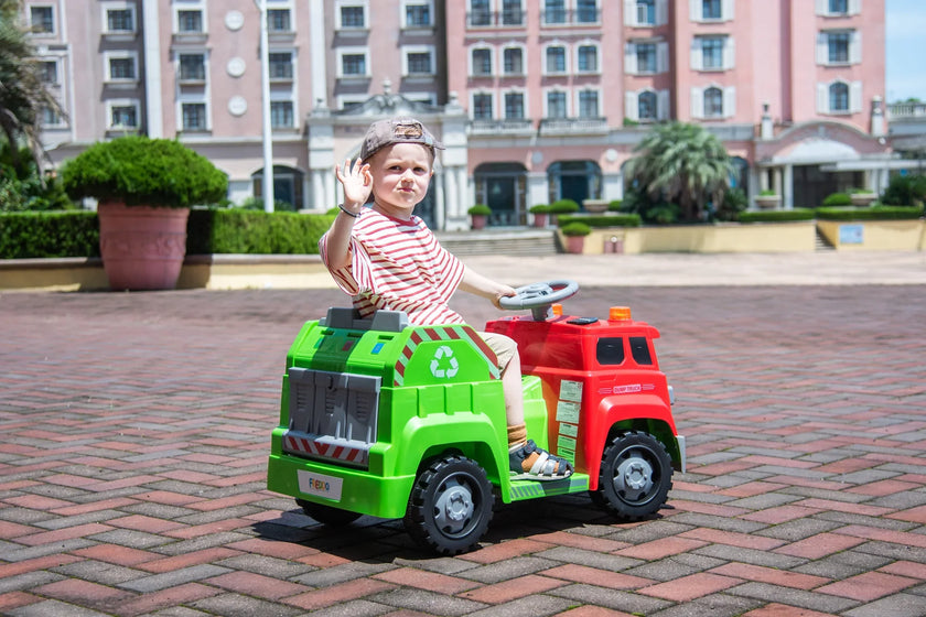 12V Dump Truck Kids Ride On Car with Remote Control