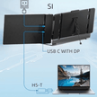 TUTT H5 2-in-1 High Definition Video Transmission Conversion Cable TUTT S1 S2 F2 Triple Portable Laptop Monitor Screen Extender | Compatible with Apple M1/M2/M3 MacBooks