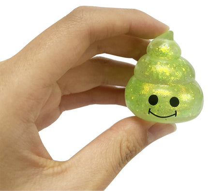 景品や販促品に！★韓国うんちキラキラボール★(24個入り）