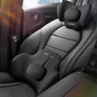 Car Memory Foam Neck Pillow & Lumbar Support – 3D Surround Headrest & Waist Cushion