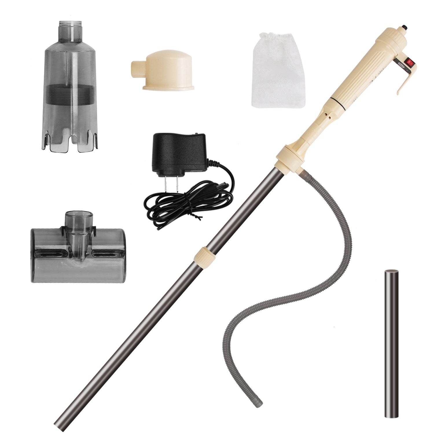 Powerful Electric Aquarium Vacuum Gravel Cleaner