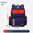 PIKBEAR Waterproof Kids School Backpack – Ergonomic Burden-Relief Bag for Primary School Students
