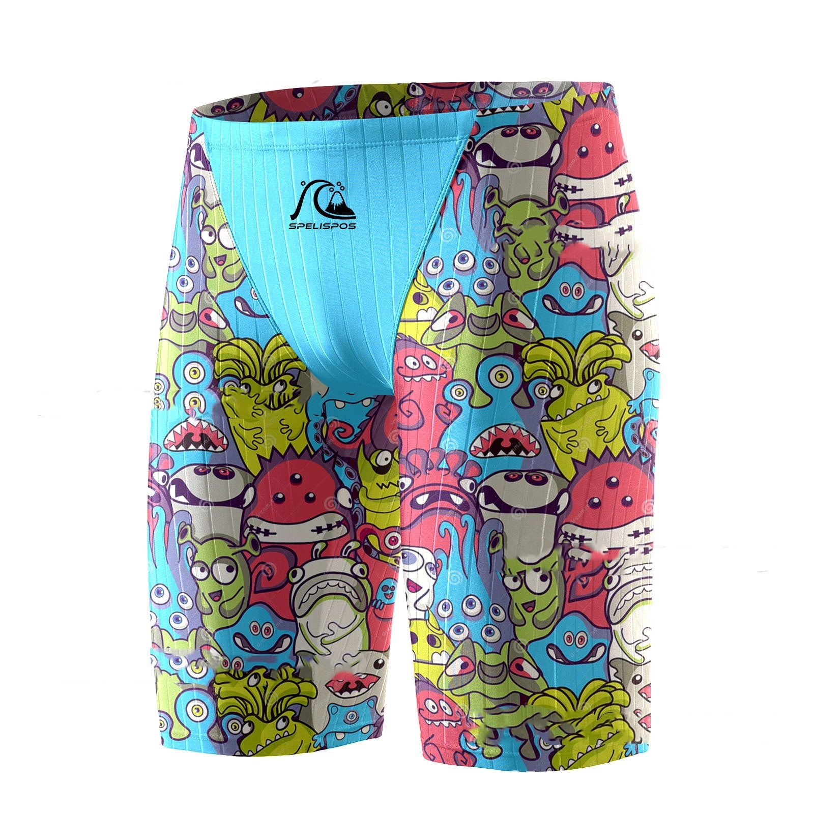 Men's Swimming Trunks Breathable Ice Silk Feeling Quick-dry Pants Swimming Equipment Summer