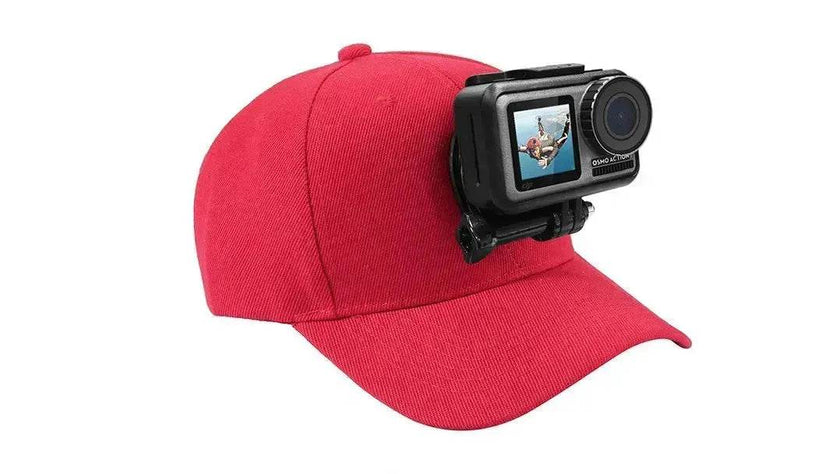 Canvas Sun Hat Cap Cycling Hiking Golfing Fishing For Sports Action Cam Camera