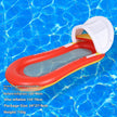 PVC Thick Sequins Wave Inflatable Floating Row