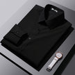 Men's Korean Style Slim Fit Business Dress Shirt – S to 5XL, 7 Colors