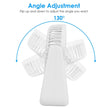 6.5in Desk Fan USB Powered 2 Speeds Table Cooling Fan Tilt Quiet Desktop Fan For Bedroom Office