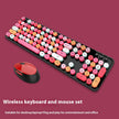 Wireless Keyboard and Mouse Set – Colorful Ergonomic Combo for Home and Office Canada