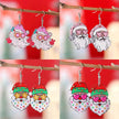 Funny Santa Claus Earrings Christmas Pendant Earrings Gift