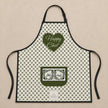 Happy Chef Palestinian Keffiyeh Apron – Olive Oil & Za’atar Pocket Kitchen Apron
