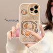 TPU Frosted Silicone Cartoon iphone Case