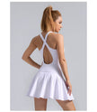 Tennis Dress 3pcs High-stretch Sports Athletics