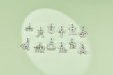 Leo Zodiac Moissanite Necklace Pendant – S925 Silver, GRA Certified | Platinum Plated