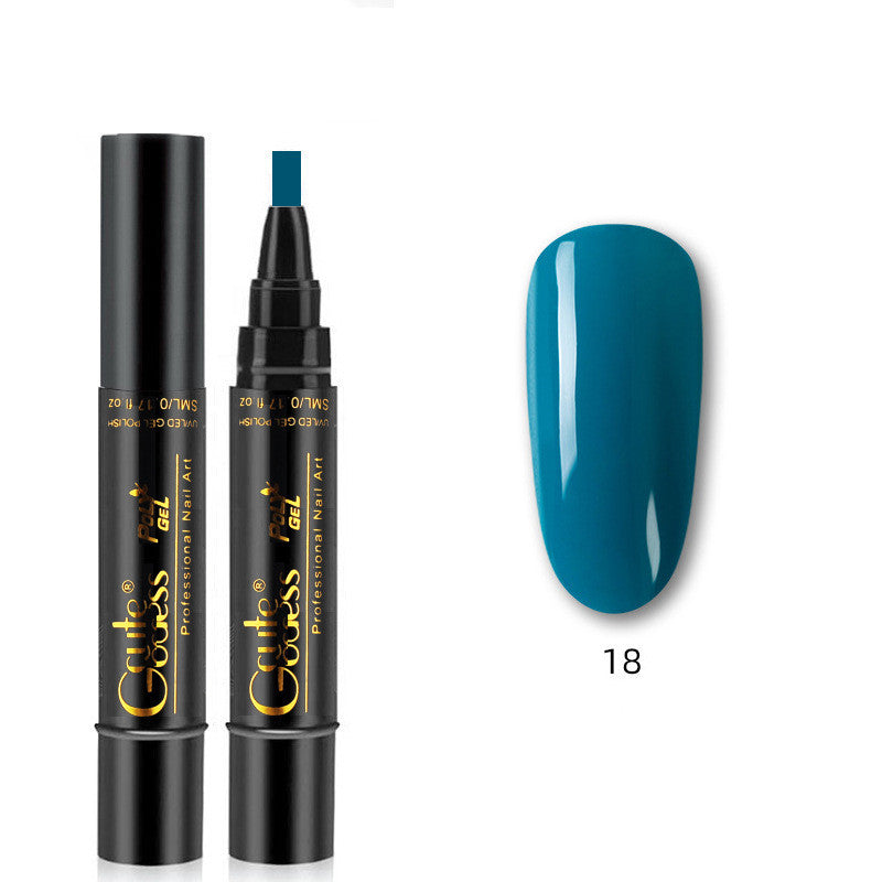3-in-1 Nail Glue Pen – Gel, Magnet & French Manicure Tool (36 Colours + Sets)