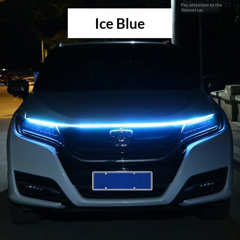 Dynamic LED Hood Light Bar – Daytime Running Light with Startup Scan Effect for Cars Canada