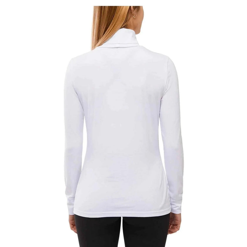Kombi Women's Turtleneck Long Sleeve Casual Apres Ski Layer Tops Size: Large