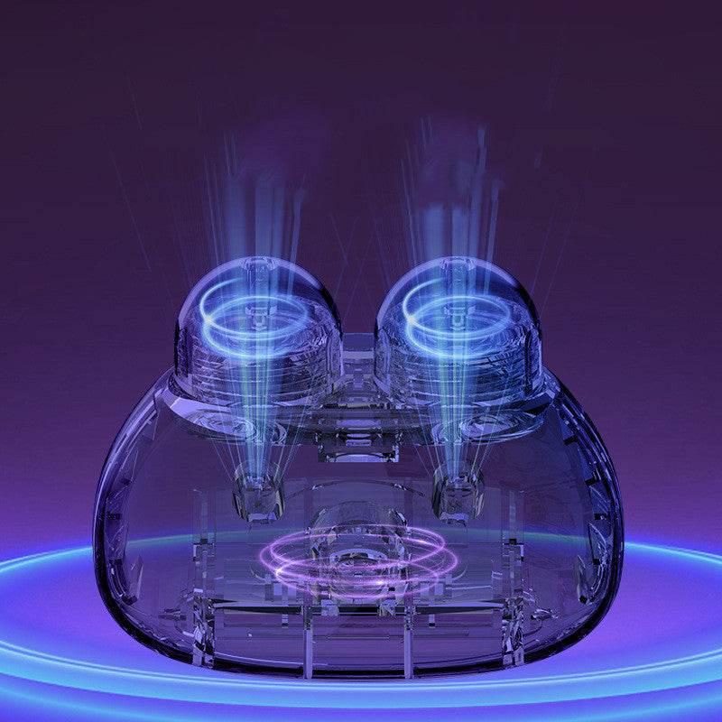 Cute Beauty Contact Lenses Case Vibrating Ultrasonic Cleaner