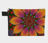 Zippered Cotton Canvas Carry All | Flower Power