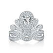 1 Carat Moissanite 925 Sterling Silver Ring