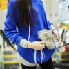 Women's Cat Print Pullover Hoodie Sweatshirt for Pet Lovers