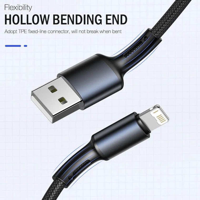 USB Charging Cable for iPhone & Android