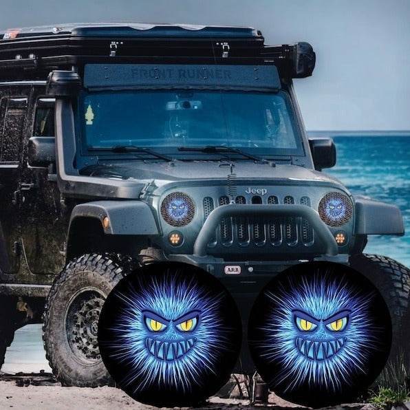 Car Headlight Decal Sticker