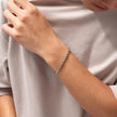 Cuban Chain Bracelet Set for Men's