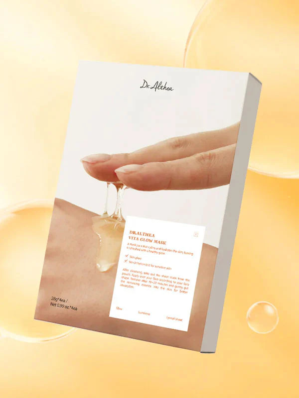Dr.Althea Vita Glow Mask 28g - 1 BOX 4 PCS