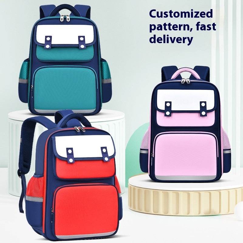 Kids Schoolbag Grade 1-3-6 Spine Protection Backpack