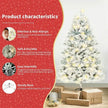 More Discount  Off Christmas Tree PVC Artificial Snow Christmas Tree Mall Window Decoration Tree Cedar Christmas Tree Christmas Decoration Supplies