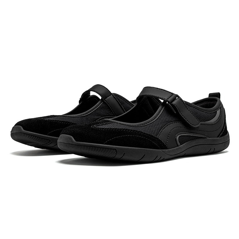 Wide-Toe Mary Jane Shoes | Breathable Mesh Lightweight Women's Casual Sneakers