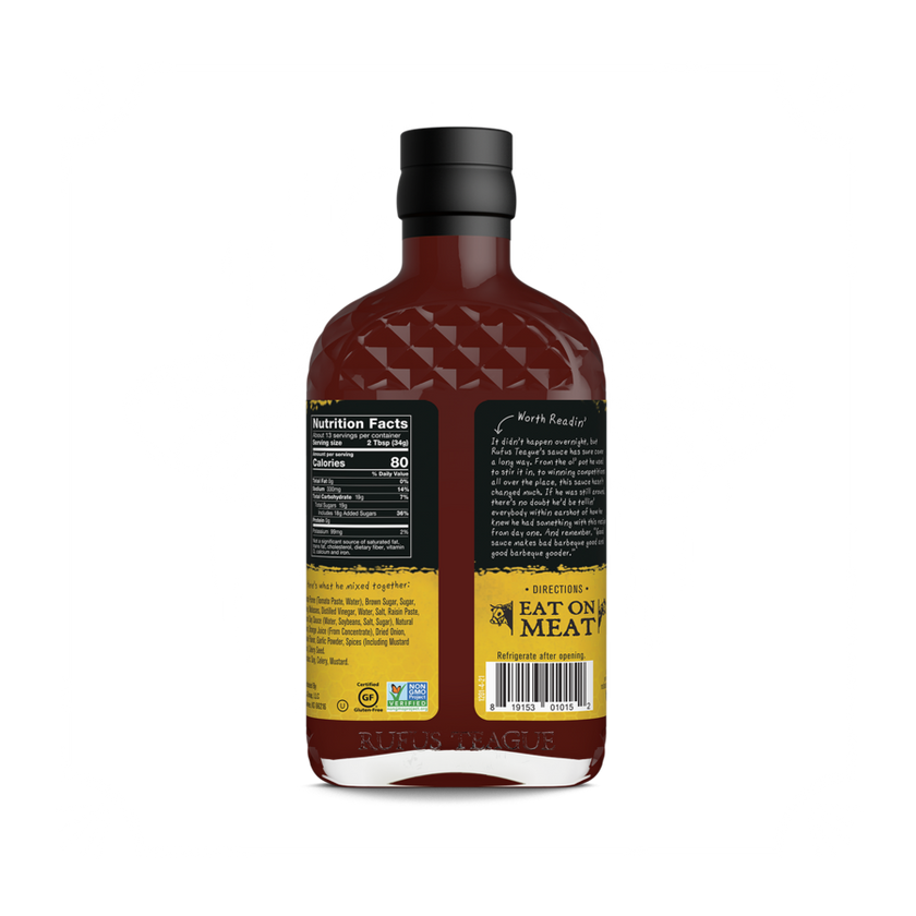 Rufus Teague Honey Sweet BBQ Sauce