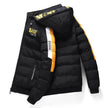Men’s Winter Puffer Jacket – Thick Cotton-Padded Hooded Coat