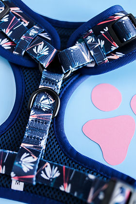 Dog Adjustable Harness Heavenly Flowers | Lila Pawtique